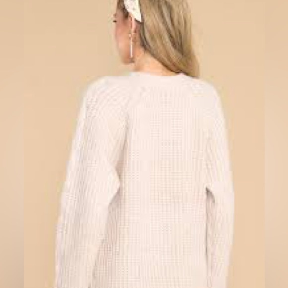 Ivy + Main cream sweater size large like new - Picture 2 of 4